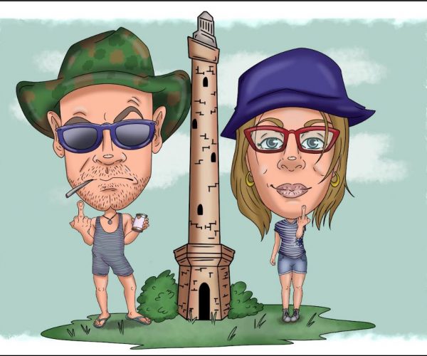 Lepje meg szeretteit egyedi fotóból készült karikatúrával